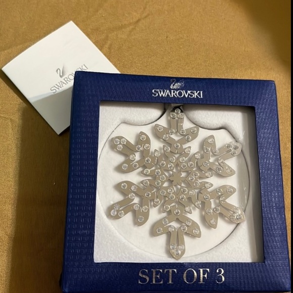 Swarovski Accessories - Swarovski Pixel Stars Set NEW (3 inside) Retro vintage (Long out of sale)